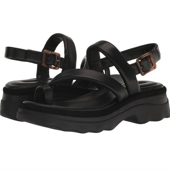 BRAND NEW VINCE WOMEN'S SANTA CRUZ LEATHER ANKLE STRAP PLATFORM SANDALS - Picture 16 of 16
